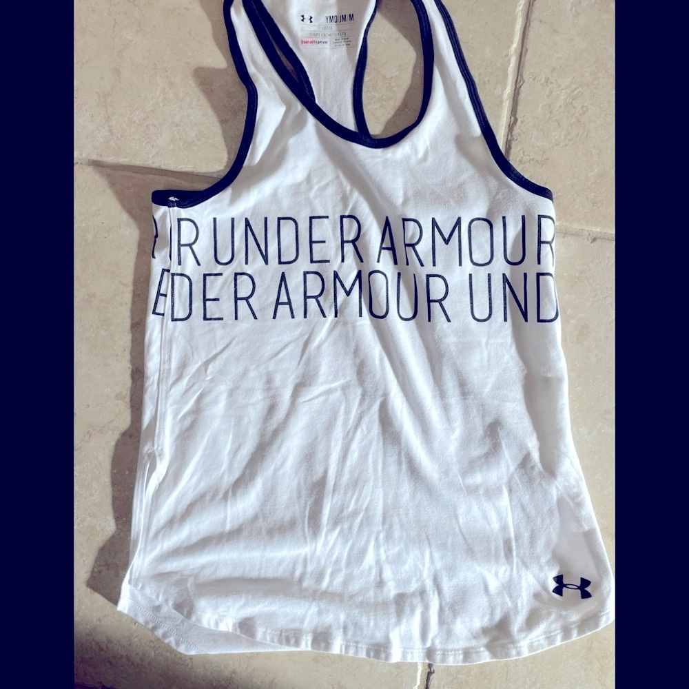 Under Armour girls athletic tank